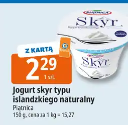 E.Leclerc Jogurt skyr naturalny Piątnica oferta