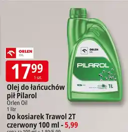 E.Leclerc Olej do kosiarek trawol 2t czerwony Orlen Oil oferta