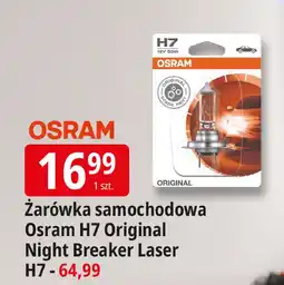 E.Leclerc Żarówka samochodowa night breaker plus h7 Osram oferta