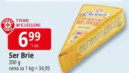 E.Leclerc Ser brie Wiodąca Marka Croises oferta
