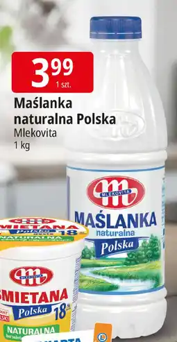 E.Leclerc Maślanka naturalna polska Mlekovita oferta