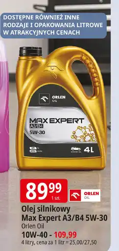 E.Leclerc Olej silnikowy max expert 10w-40 Orlen Oil oferta