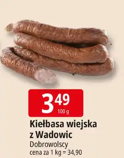 E.Leclerc Kiełbasa wiejska z wadowic Dobrowolscy oferta