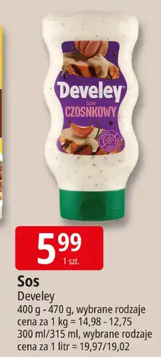 E.Leclerc Sos czosnkowy Develey oferta