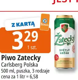 E.Leclerc Piwo Zatecky Svetly Lezak oferta