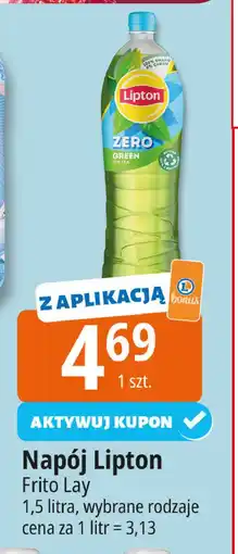 E.Leclerc Herbata mrożona zero Lipton Green Ice Tea oferta