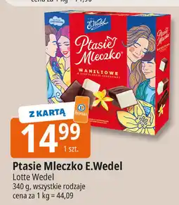 E.Leclerc Czekoladki waniliowe E. Wedel Ptasie Mleczko oferta