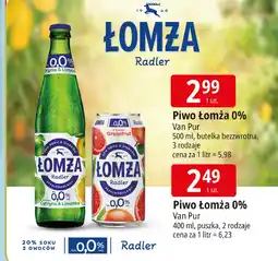 E.Leclerc Piwo Łomża Radler 0.0% Grejpfrut oferta