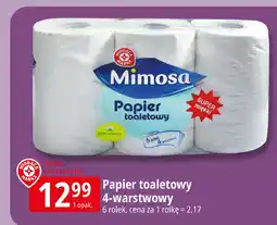 E.Leclerc Papier toaletowy 4-warstwowy Wiodąca Marka Mimosa oferta