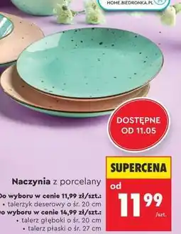 Biedronka Naczynia z porcelany oferta