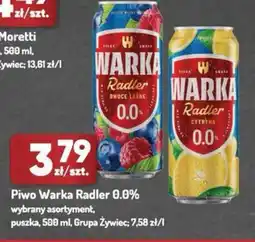 Avita Piwo Warka Radler 0.0% oferta
