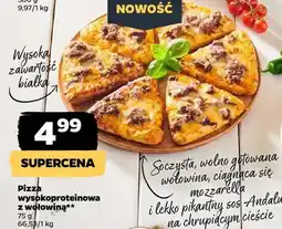 Netto Pizza wysokoproteinowa z wołowiną oferta