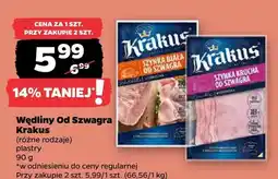 Netto Wędliny Od Szwagra w plastrach Krakus oferta