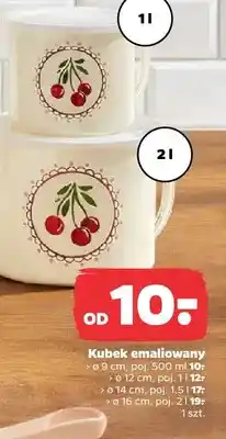Netto Kubek emaliowany Florina ø12cm oferta