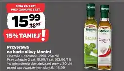 Netto Przyprawa na bazie oliwy Monini czosnek i chili oferta
