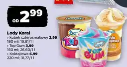 Netto Lody Koral koktajlowe oferta