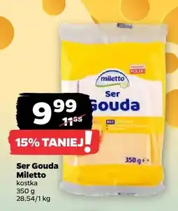 Netto Ser Gouda Miletto kostka oferta