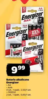 Netto Bateria litowa CR2032 Energizer oferta