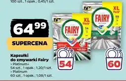 Netto Kapsułki do zmywarki Fairy Platinum oferta