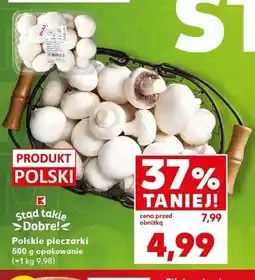 Kaufland Polskie pieczarki oferta