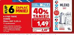 Kaufland Mleko UHT 3,2% tł. Stąd takie Dobre! oferta