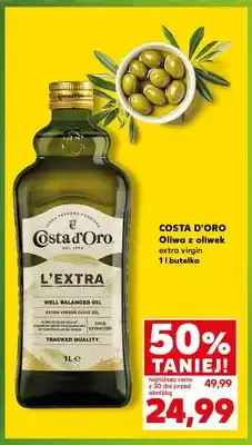 Kaufland Oliwa z oliwek extra virgin Costa D'Oro oferta