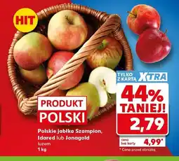 Kaufland Jabłka Szampion polskie oferta