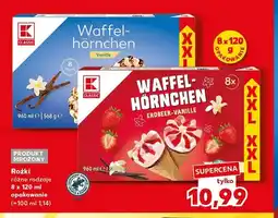 Kaufland Rożki K-Classic Vanille 8-pak oferta