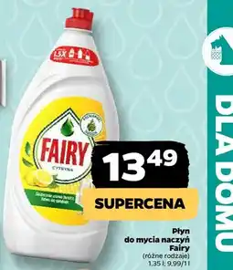 Netto Płyn do mycia naczyń Fairy cytryna oferta