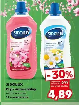 Kaufland Płyn uniwersalny Sidolux kwiat japońskiej wiśni oferta