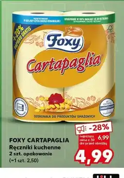 Kaufland Ręczniki kuchenne Foxy Cartapaglia 2-pak oferta