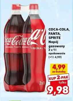 Kaufland Napój gazowany Coca-Cola 2-pak oferta