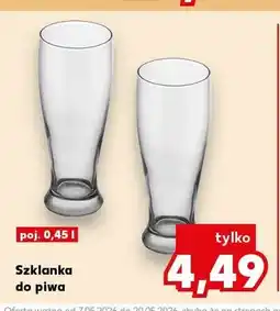 Kaufland Szklanka do piwa poj oferta