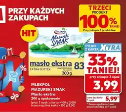 Kaufland Masło ekstra Mlekpol Mazurski Smak oferta