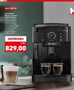 Kaufland Ekspres do kawy DE'LONGHI ECAM 12.121.B 1450W oferta