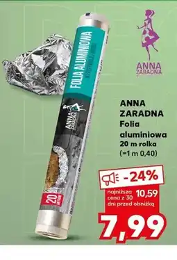 Kaufland Folia aluminiowa Anna Zaradna 20m oferta
