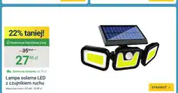 ERLI Lampa solarna LED z czujnikiem ruchu oferta