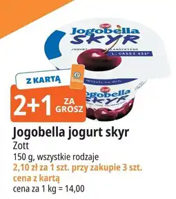 E.Leclerc Jogurt wiśniowy Zott Jogobella Skyr oferta