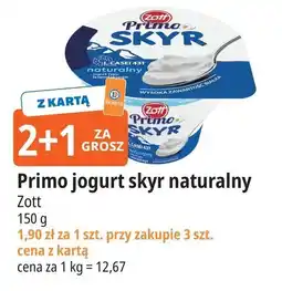 E.Leclerc Jogurt naturalny skyr Zott Primo oferta