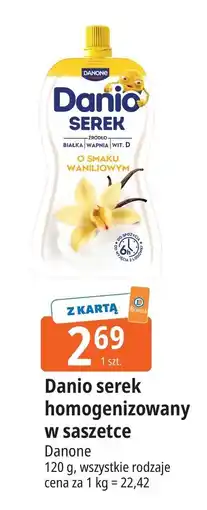 E.Leclerc Serek waniliowy Danone Danio oferta