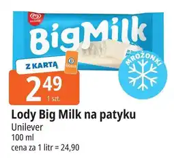 E.Leclerc Lód śmietankowy Algida Big Milk oferta