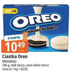 E.Leclerc Ciastka white choc Oreo oferta