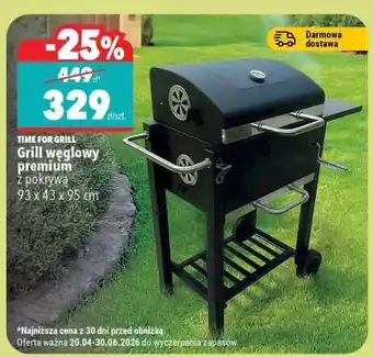 Grill węglowy premium