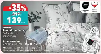 Biedronka Pościel z perkalu oferta