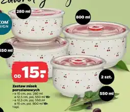 Netto Zestaw misek porcelanowych oferta
