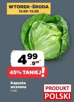 Netto Kapusta wczesna oferta