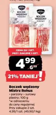 Netto Boczek wędzony Mistrz Rohus oferta