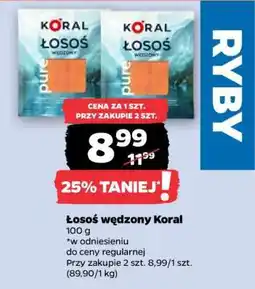 Netto Łosoś wędzony Koral oferta