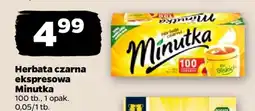 Netto Herbata czarna ekspresowa Minutka oferta