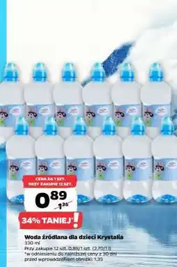 Netto Woda źródlana dla dzieci Krystalia oferta
